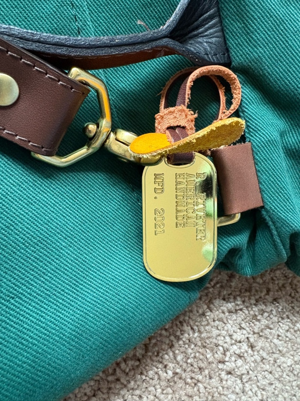 R. Riveter Otto Signature Tote Bag - Picture 10 of 13